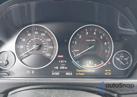 2014 BMW 435I z USA, uszkodzony, nr VIN WBA3R1C54EK192581